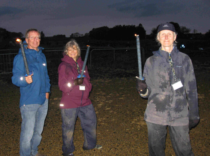 Archaeological volunteers at Vindolanda Archaeological volunteers at Vindolanda