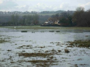 Binsey, Oxon, in winter