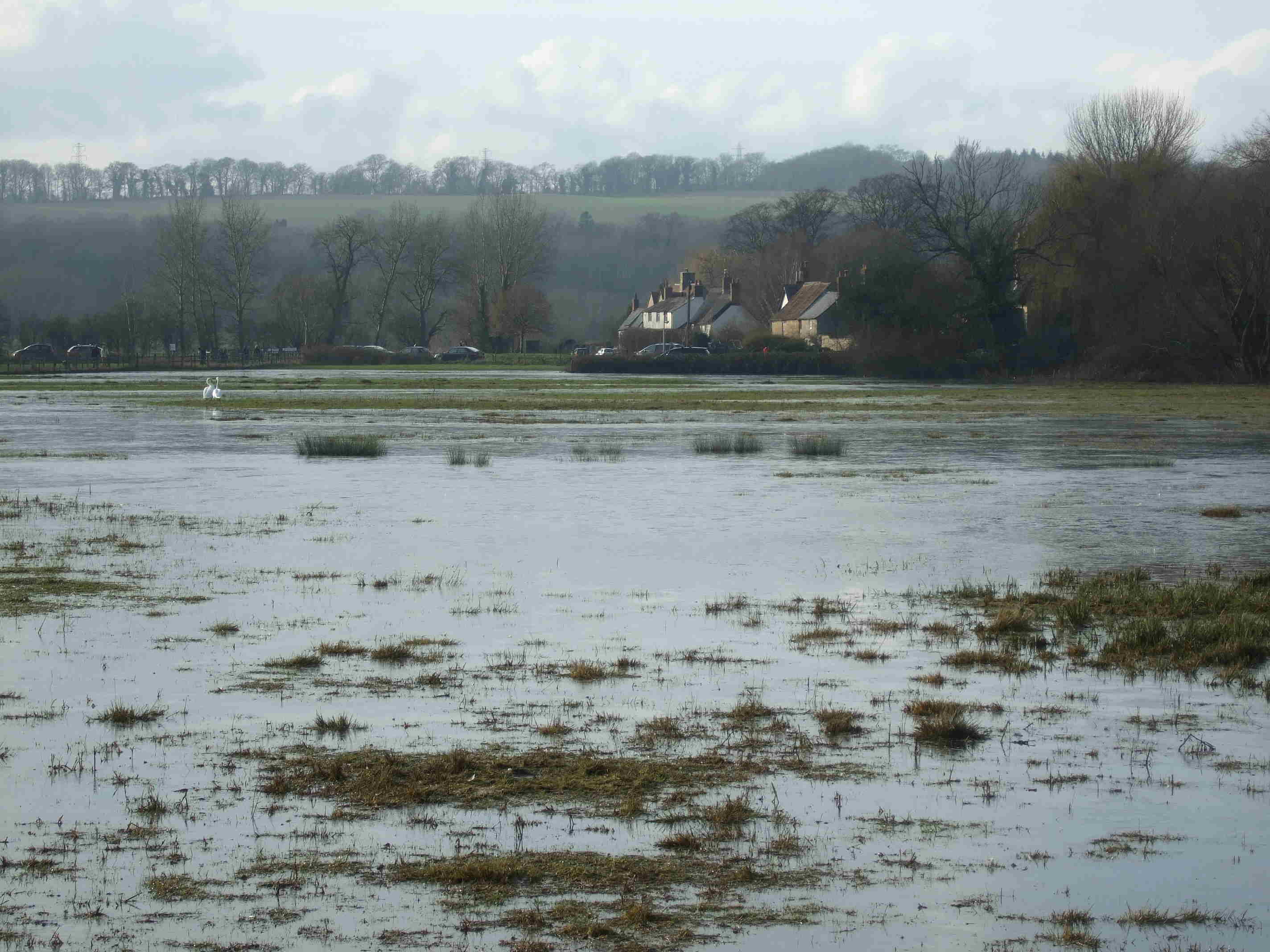 Binsey, Oxon, in winter