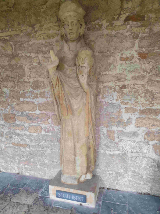 St Cuthbert, New College cloisters, Oxford St Cuthbert, New College cloisters, Oxford