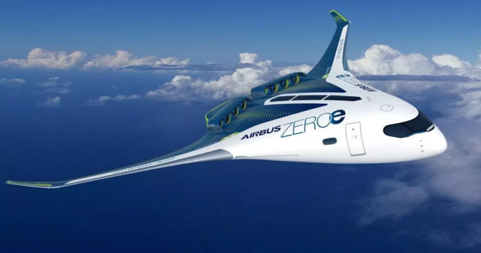 Airbus ZeroE concept plane Airbus ZeroE concept plane