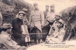 The cello in the trenches